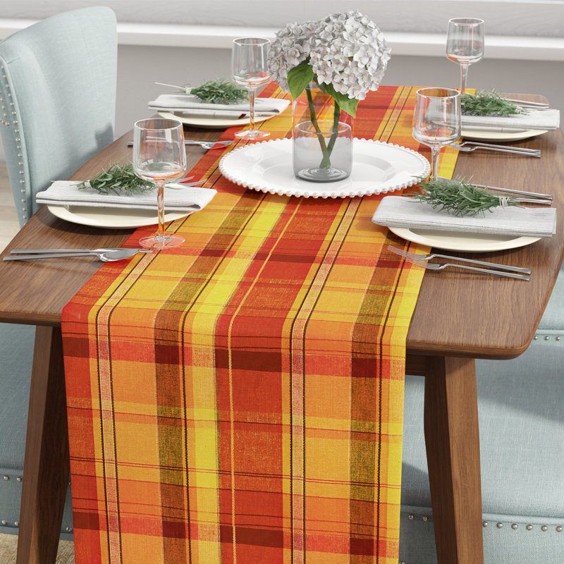 The Holiday Aisle® Fall Table Runner & Reviews Wayfair